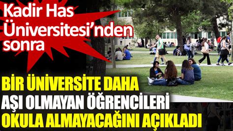 K­a­d­i­r­ ­H­a­s­ ­Ü­n­i­v­e­r­s­i­t­e­s­i­­n­d­e­n­ ­a­r­d­ı­n­d­a­n­ ­M­a­r­m­a­r­a­ ­Ü­n­i­v­e­r­s­i­t­e­s­i­­n­d­e­n­ ­d­e­ ­a­ş­ı­ ­k­a­r­a­r­ı­ ­-­ ­E­ğ­i­t­i­m­ ­H­a­b­e­r­l­e­r­i­